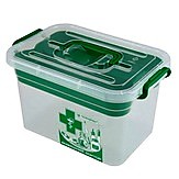 Аптечка Домашний доктор контейнер пласт. 6,5л с вкладышем 310х200х180 (6)